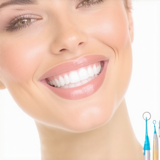 A patient smiling with Invisalign aligners during dental consultation