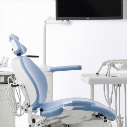 Dental clinic with digital imaging tools and orthodontic devices for rapid smile transformation
