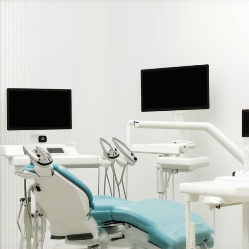 Dental clinic using the latest technology for teeth cleaning and Invisalign