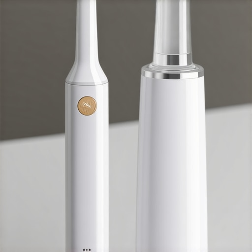 Electric toothbrush and water flosser showcasing the latest in dental maintenance technology.