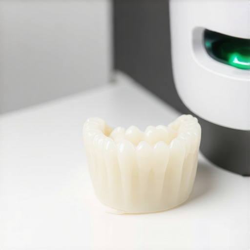 A collection of high-tech dental tools for cleaning and maintenance including UV sterilizer and smart trays