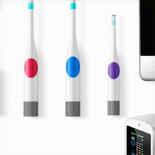 A collection of modern dental tools used for effective oral health maintenance.