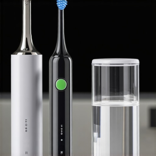 Electric toothbrush and water flosser for effective teeth cleaning