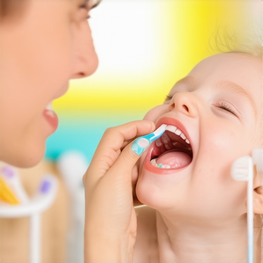 The trick to getting kids to brush the very back of their mouths