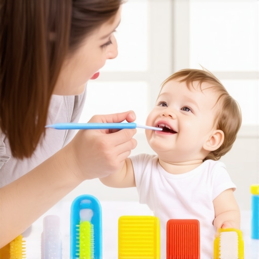The trick to getting toddler teeth clean without a struggle