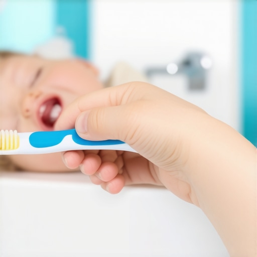 How to stop your toddler from biting the toothbrush during cleaning time