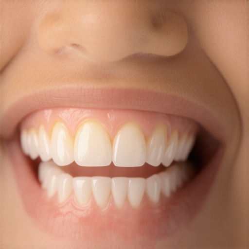 The reason your child's adult molars look yellow compared to their baby teeth