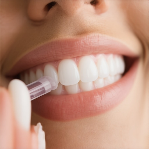 Using Chewies for Better Invisalign Fit A person pressing silicone chewies against Invisalign aligners to improve fit and progress.