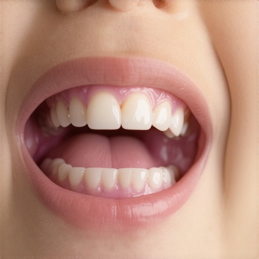 Why your child’s gums look purple where a tooth is erupting