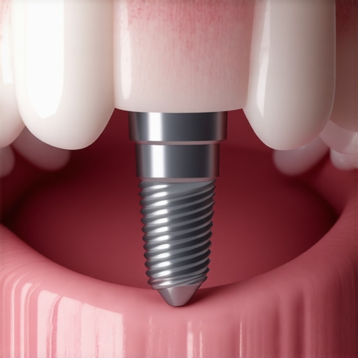 Why your dental implant site feels warm several months after surgery