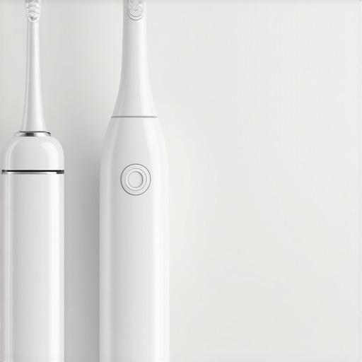 Effective Oral Care Tools Ultrasonic toothbrush and water flosser for maintaining dental health