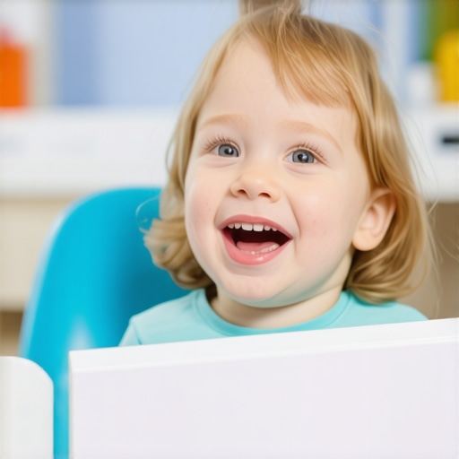 How to get your toddler to sit still during their first dental exam