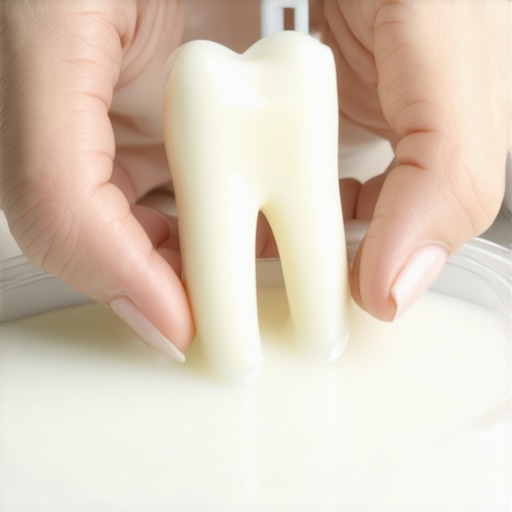 The best way to store a knocked-out tooth while rushing to the dentist