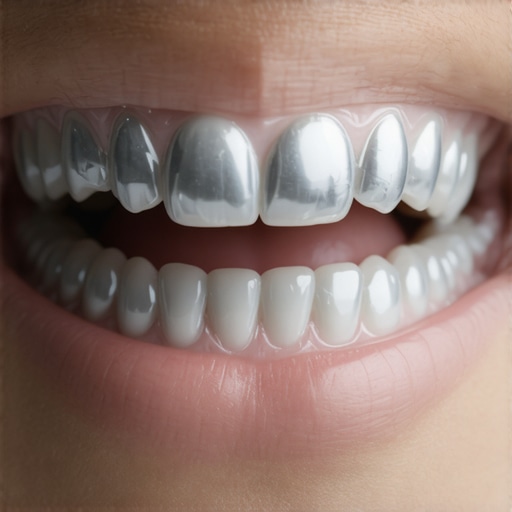 The reason your silver fillings make your teeth look grey in the mirror