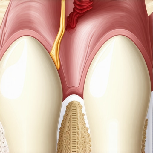 Diagram showing how sinus inflammation puts pressure on upper tooth roots.