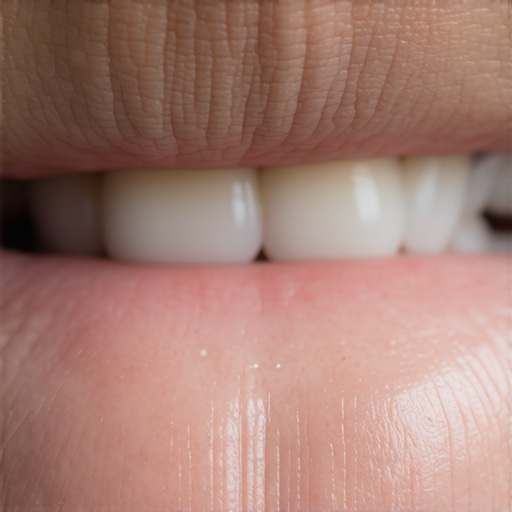 Visual guide showing the difference in texture between a canker sore crater and a raised dental infection bump.