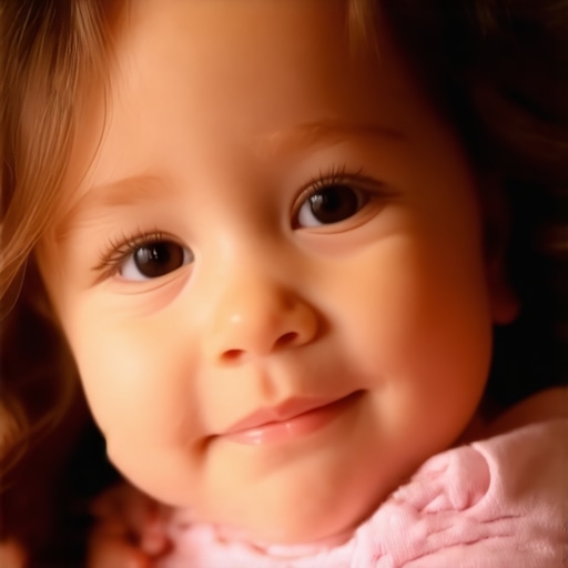Gentle Toddler Jaw Massage Before Naptime Mother massaging a toddler's cheeks to prevent teeth grinding