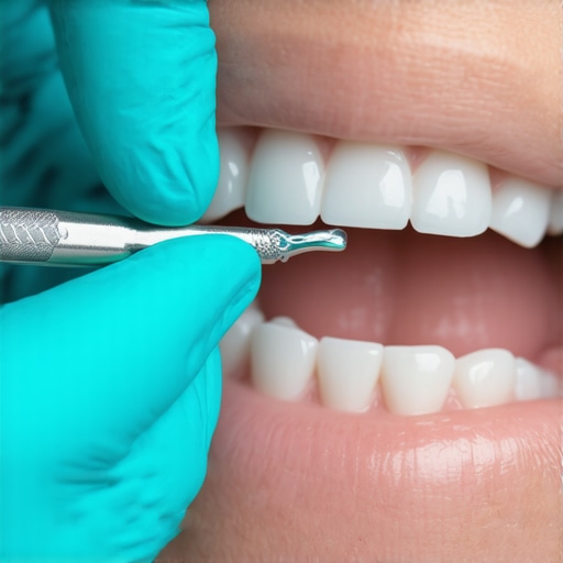 How we use composite resin to fix a gap between your two front teeth