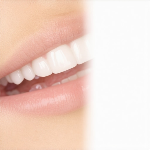 Matching Tooth Texture and Shade for Natural Results Professional dentist matching tooth texture and translucency for cosmetic dentistry.
