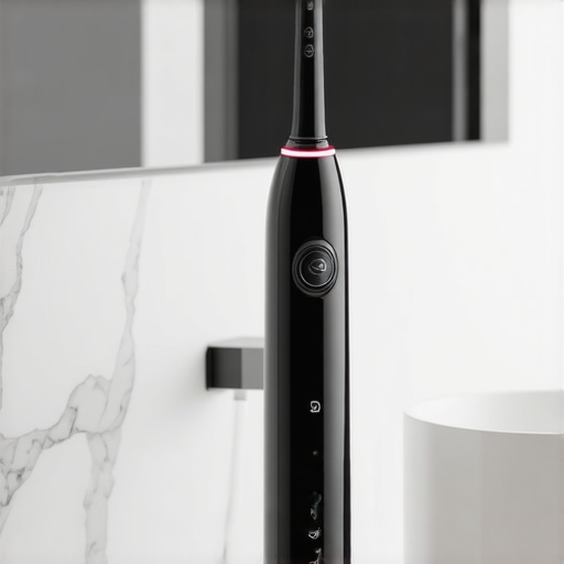 Electric toothbrush and water flosser for long-term gum health maintenance.