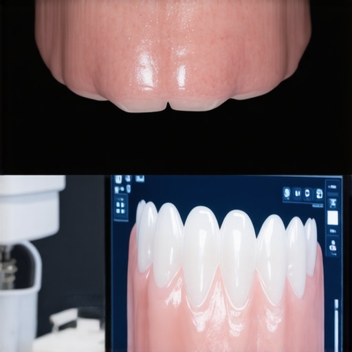 Dentist using 3D digital scans for precise cosmetic dentistry results