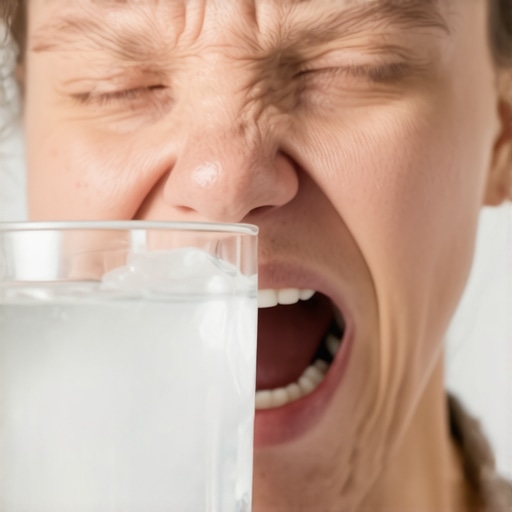 The cold water test for identifying a hidden cavity at home