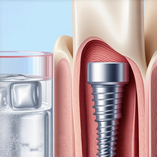 The reason your dental implant feels cold when you drink ice water